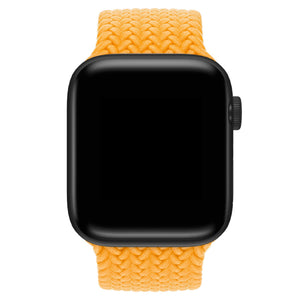Apple Watch Uyumlu Örgü Loop Kordon Curry  bikordon