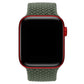 Apple Watch Uyumlu Örgü Loop Kordon Kamuflaj Yeşil  bikordon