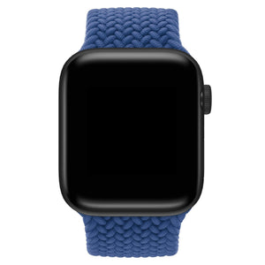 Apple Watch Uyumlu Örgü Loop Kordon Kobalt Mavi  bikordon