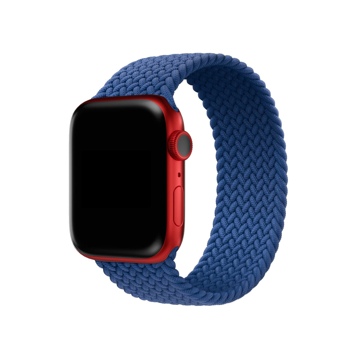 Apple Watch Uyumlu Örgü Loop Kordon Kobalt Mavi  bikordon