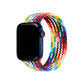 Apple Watch Uyumlu Örgü Loop Kordon Rainbow  bikordon