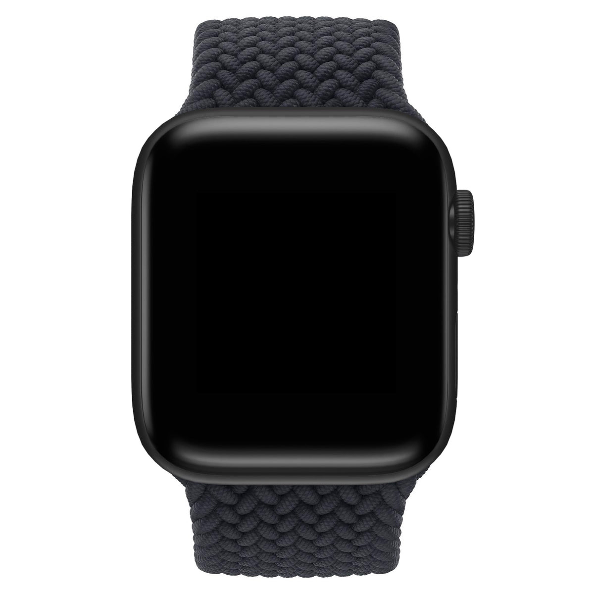 Apple Watch Uyumlu Örgü Loop Kordon Siyah  bikordon