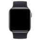 Apple Watch Uyumlu Örgü Loop Kordon Siyah  bikordon
