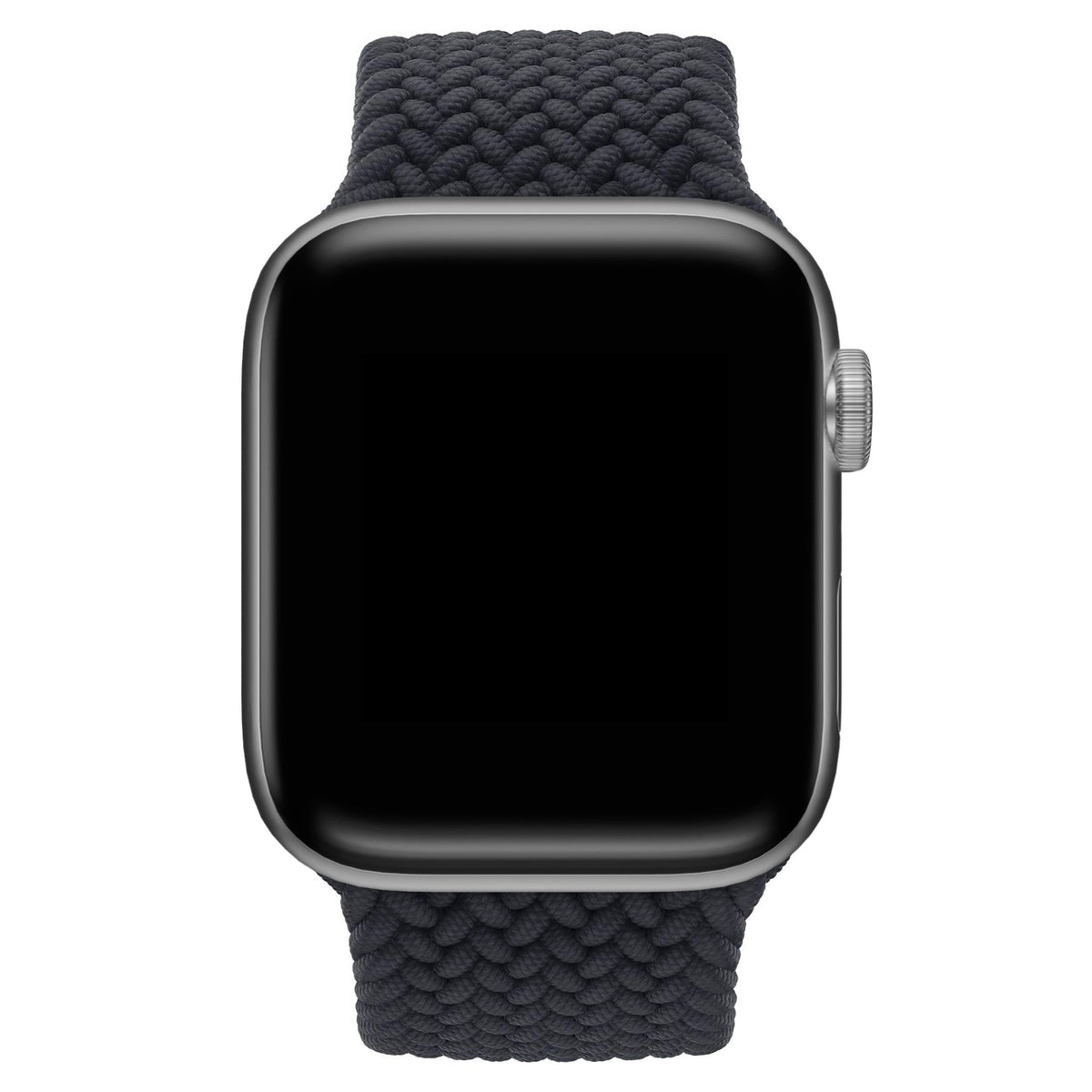 Apple Watch Uyumlu Örgü Loop Kordon Siyah  bikordon