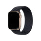 Apple Watch Uyumlu Örgü Loop Kordon Siyah  bikordon