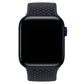 Apple Watch Uyumlu Örgü Loop Kordon Siyah  bikordon
