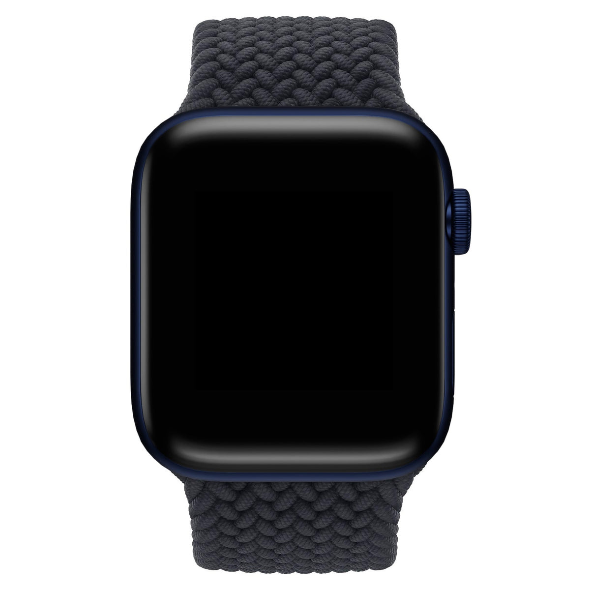 Apple Watch Uyumlu Örgü Loop Kordon Siyah  bikordon
