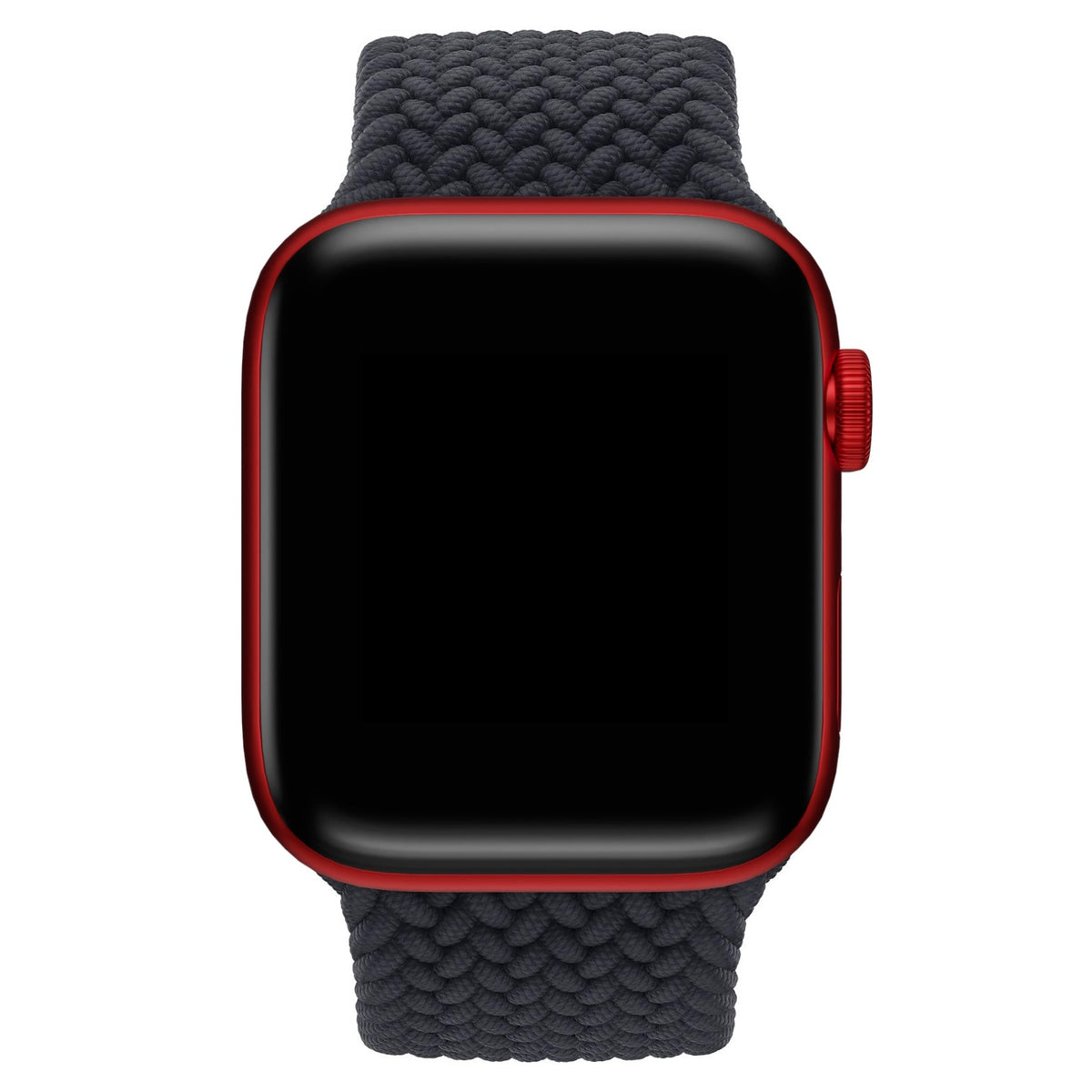 Apple Watch Uyumlu Örgü Loop Kordon Siyah  bikordon
