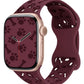 Apple Watch Uyumlu PatiMood Silikon Kordon BerryBark bikordon