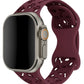 Apple Watch Uyumlu PatiMood Silikon Kordon BerryBark bikordon