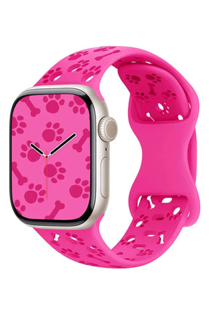 Apple Watch Uyumlu PatiMood Silikon Kordon CandyPaw bikordon