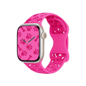 Apple Watch Uyumlu PatiMood Silikon Kordon CandyPaw bikordon