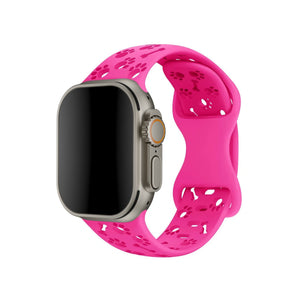 Apple Watch Uyumlu PatiMood Silikon Kordon CandyPaw bikordon