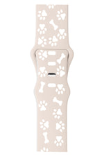 Apple Watch Uyumlu PatiMood Silikon Kordon Creamtail bikordon