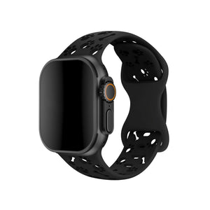 Apple Watch Uyumlu PatiMood Silikon Kordon Darkhound bikordon