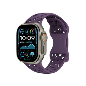 Apple Watch Uyumlu PatiMood Silikon Kordon Mystibone bikordon