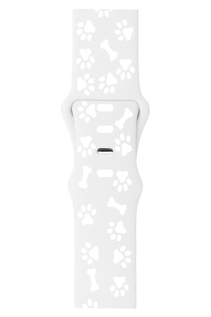 Apple Watch Uyumlu PatiMood Silikon Kordon Snowloop bikordon