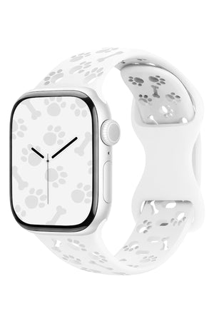 Apple Watch Uyumlu PatiMood Silikon Kordon Snowloop bikordon