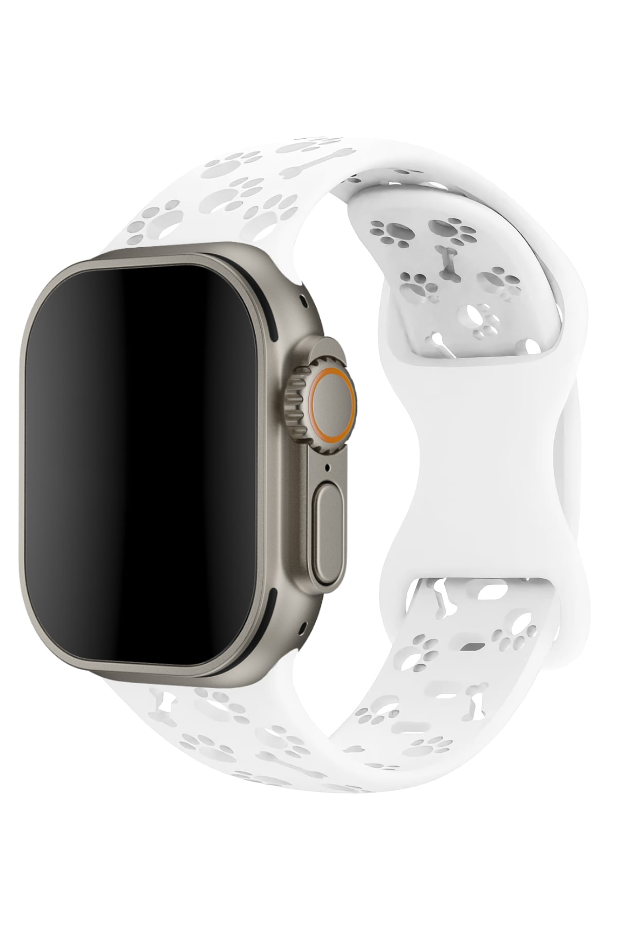 Apple Watch Uyumlu PatiMood Silikon Kordon Snowloop bikordon