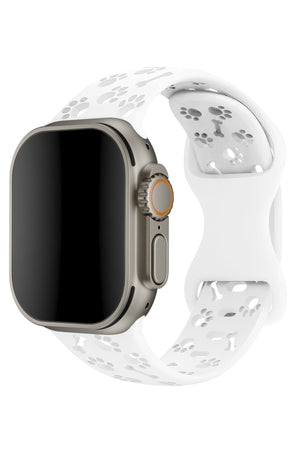 Apple Watch Uyumlu PatiMood Silikon Kordon Snowloop bikordon