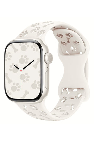 Apple Watch Uyumlu PatiMood Silikon Kordon VanillaPaw bikordon