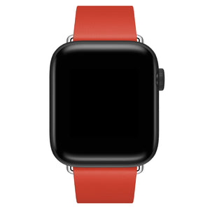 Apple Watch Uyumlu Radius Deri Loop Kordon Coral  bikordon