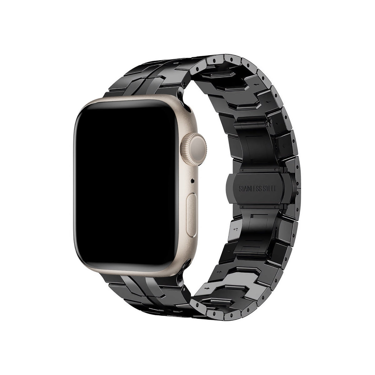 Apple Watch Uyumlu Celik Riot Loop Kordon Sable  bikordon