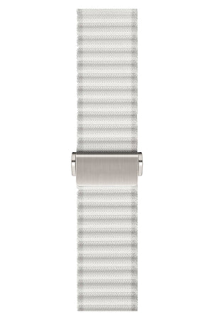 Apple Watch Uyumlu Round Pipe Kordon Snow Pearl bikordon