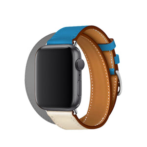 Apple Watch Uyumlu Spiralis Deri Kordon Salda  bikordon