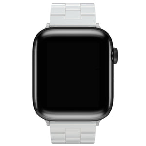 Apple Watch Uyumlu Üç Bakla Seramik Loop Kordon Beyaz  bikordon