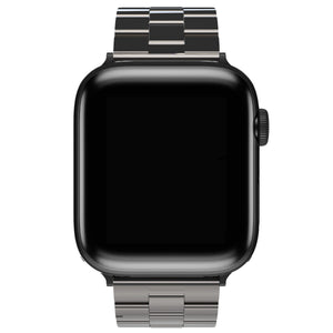 Apple Watch Uyumlu Üç Bakla Seramik Loop Kordon Siyah  bikordon