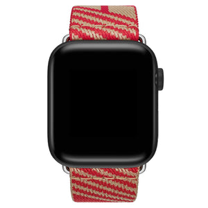 Apple Watch Uyumlu Simple Loop Örme Kordon Linen  bikordon