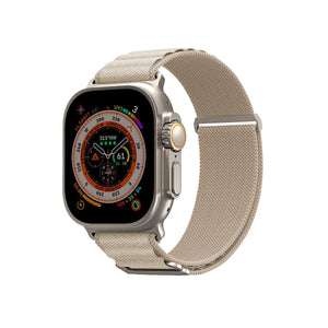 Apple Watch Uyumlu SkinArma Kobu Örme Kordon Krem  SkinArma