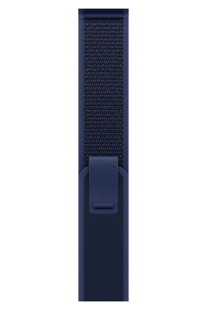 Apple Watch Uyumlu Trail Loop Kordon Siyah Tokalı Blueo bikordon