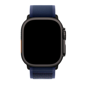 Apple Watch Uyumlu Trail Loop Kordon Siyah Tokalı Blueo bikordon