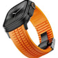Apple Watch / Ultra Uyumlu AquaLink Kordon Crava Siyah Toka bikordon