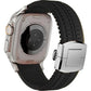 Apple Watch / Ultra Uyumlu AquaLink Kordon Monolith Gümüş Toka bikordon