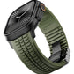 Apple Watch / Ultra Uyumlu AquaLink Kordon Vanguard Siyah Toka bikordon