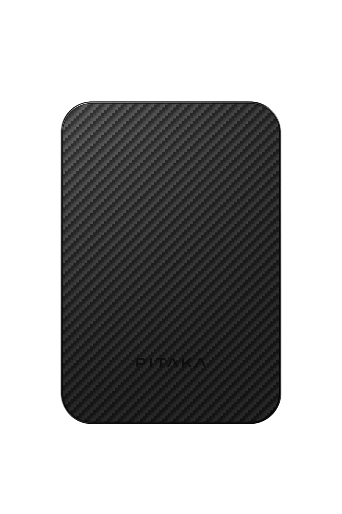 Pitaka Aramid Fiber Qi2 Magsafe uyumlu Manyetik Powerbank Siyah-Gri Pitaka