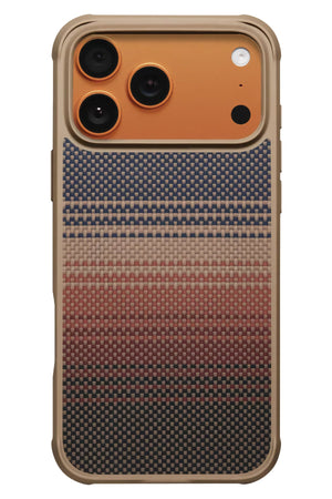 Aramid ProGuard iPhone 17 Pro MagSafe Uyumlu Kılıf Sunset Pitaka