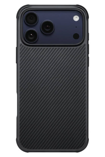 Aramid ProGuard iPhone 17 Pro Max MagSafe Uyumlu Kılıf Black Gray Pitaka