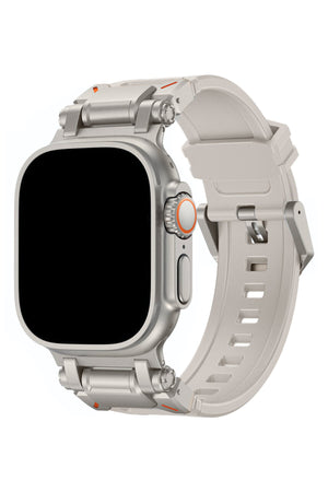 Apple Watch Uyumlu Defense Loop Silikon Kordon Argent  bikordon