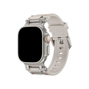 Apple Watch Uyumlu Defense Loop Silikon Kordon Argent  bikordon