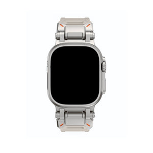 Apple Watch Uyumlu Defense Loop Silikon Kordon Argent  bikordon