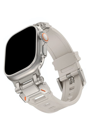 Apple Watch Uyumlu Defense Loop Silikon Kordon Argent  bikordon