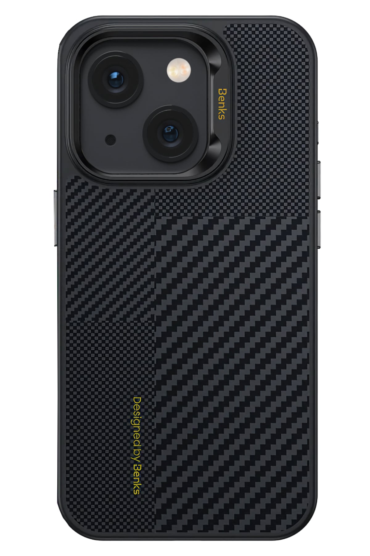 Benks Montage Hybrid Armor Pro Kevlar iPhone 15 Magsafe Uyumlu Kevlar Kılıf  Benks