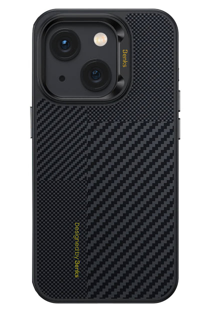Benks Montage Hybrid Armor Pro Kevlar iPhone 15 Magsafe Uyumlu Kevlar Kılıf  Benks