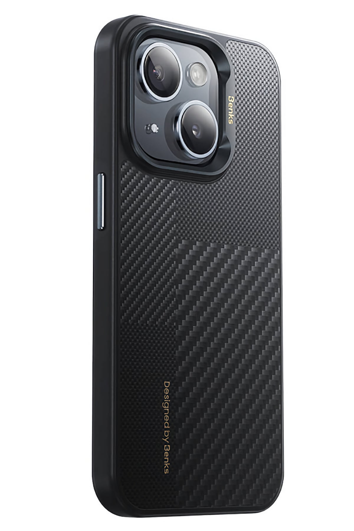 Benks Montage Hybrid Armor Pro Kevlar iPhone 15 Magsafe Uyumlu Kevlar Kılıf  Benks