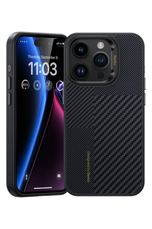 Benks Montage Hybrid Armor Pro Kevlar iPhone 15 Pro Magsafe Uyumlu Kevlar Kılıf  Benks