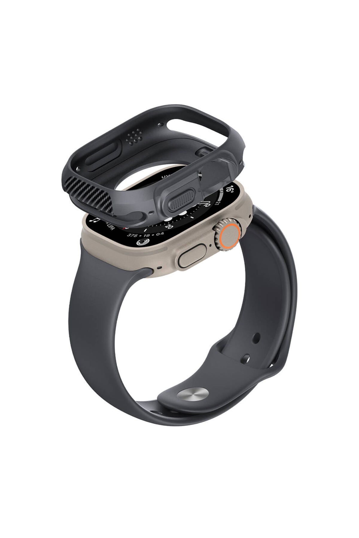 Apple Watch Ultra Uyumlu Guard Kasa Koruyucu Arsen  bikordon